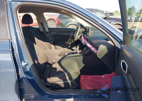 2025 Honda Civic Lx из США, поврежденный, VIN 2HGFE2F27SH569203